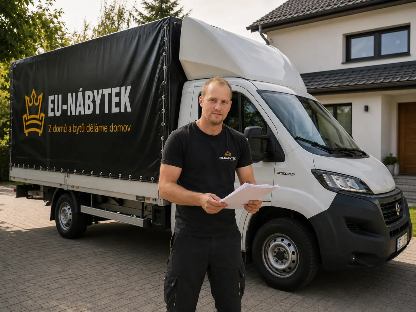 Daniel Stodůlka, řidič rozvozů EU-NÁBYTEK.cz