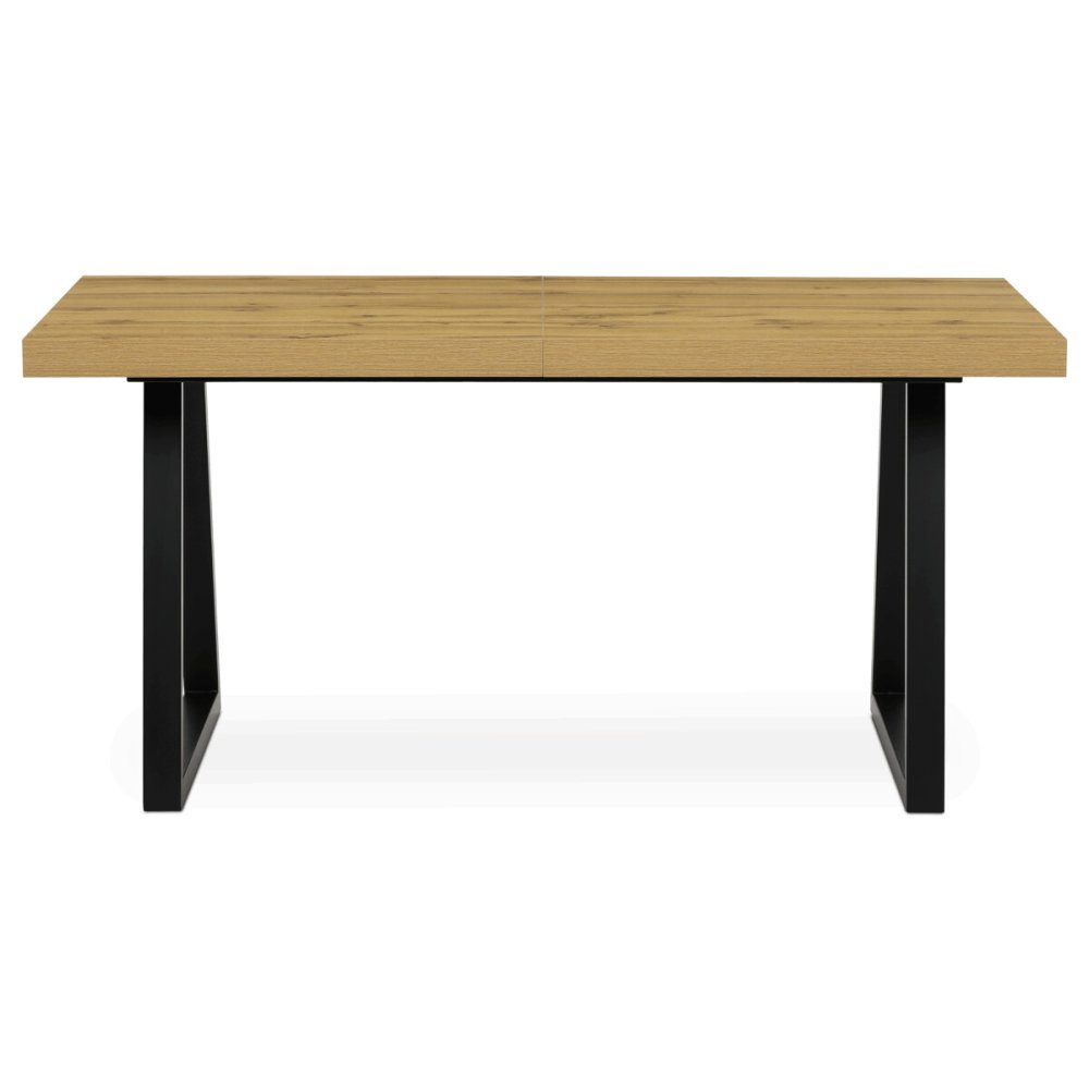 Jídelní stůl rozkládací 160-240x90 cm, lamino, dub, HT-R5624 OAK – 71 kg