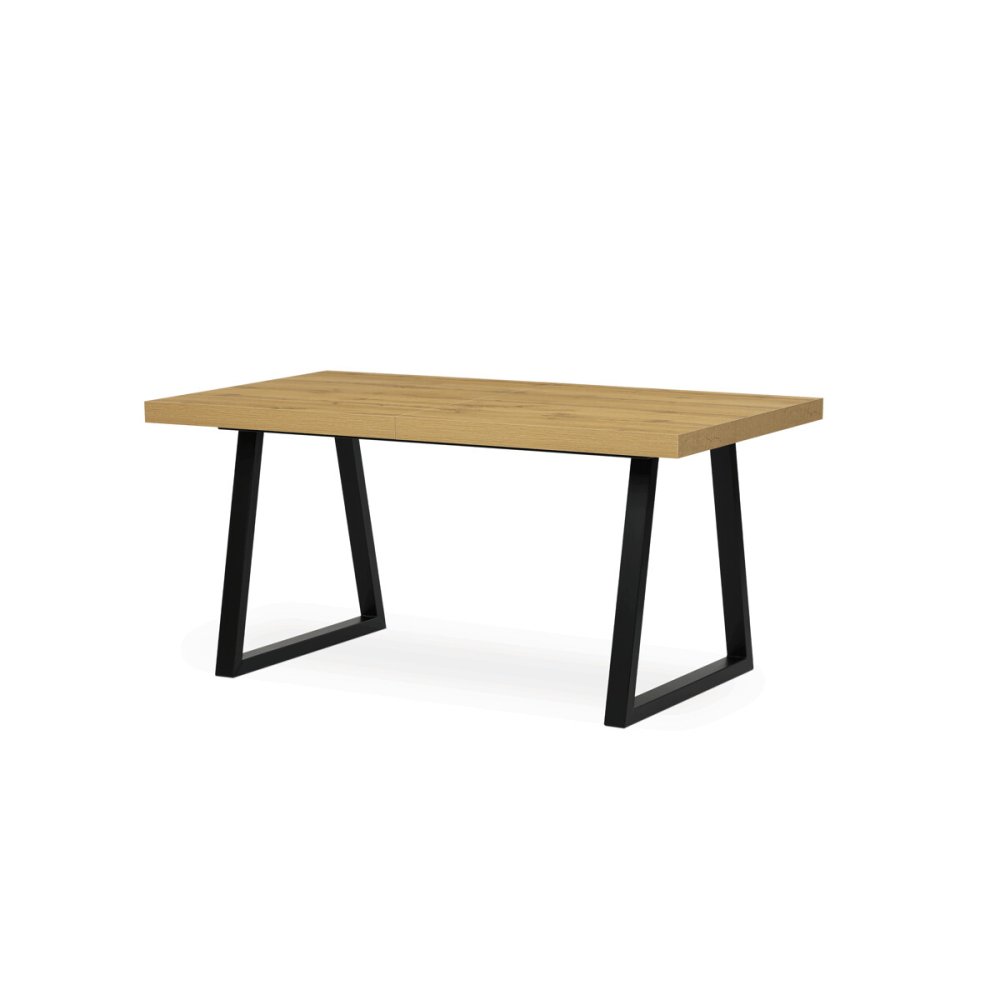 Jídelní stůl rozkládací 160-240x90 cm, lamino, dub, HT-R5624 OAK – 160 cm