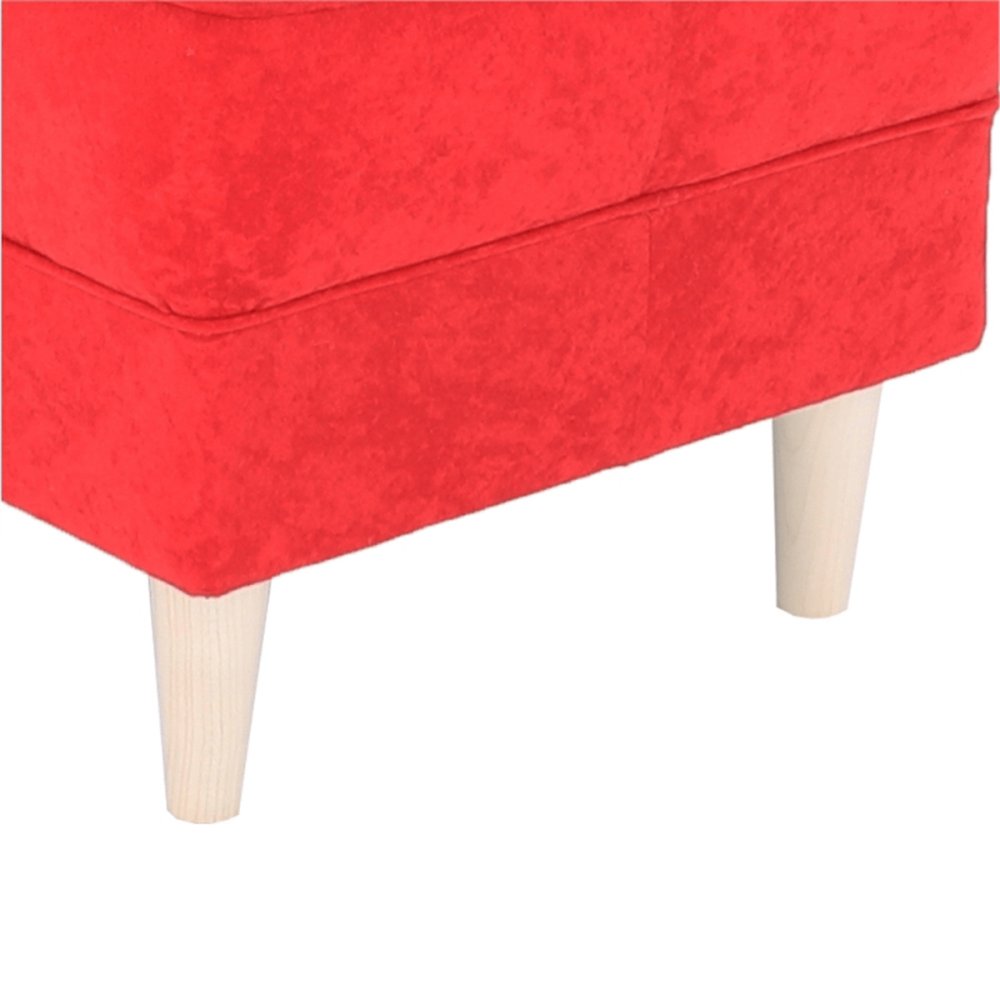 Křeslo ušák MALVIN + taburet – 43-50cm