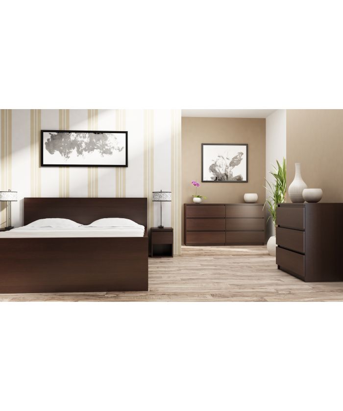 Komoda MALMO M3 wenge – 70x77x40cm
