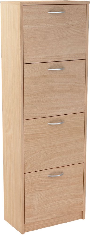 Botník BORIS 4K buk – 50x152x28cm